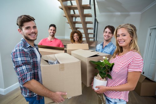 Removalist team preparing for a move in Braeside