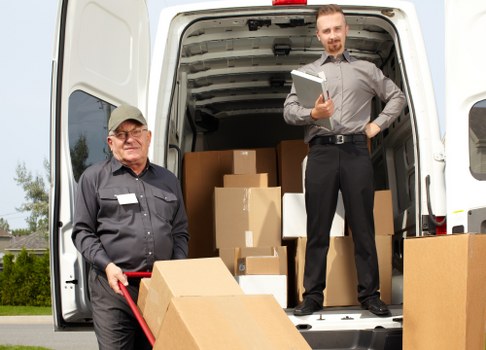 Professional removalist team packing belongings in Nudgee