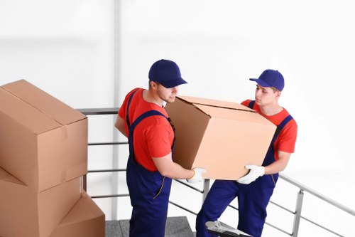 Professional removalist team preparing for a move in Mount Waverley