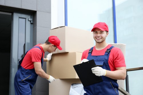 Professional movers handling furniture in Fitzroy