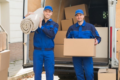 Owen Removalists team in action