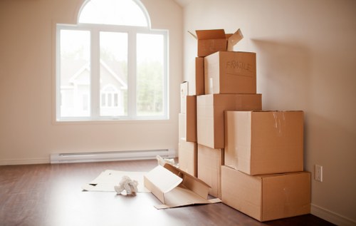 Experienced movers handling fragile items in Concord