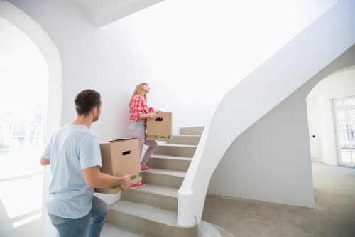 Local Mount Waverley removalist truck loading household items