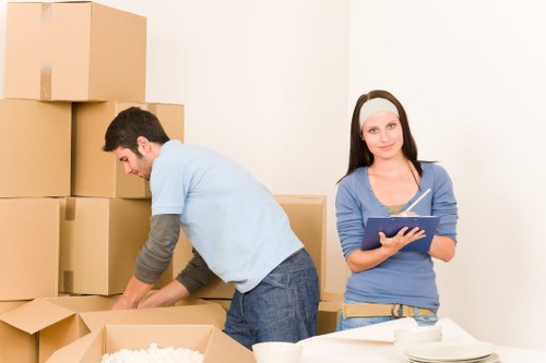 Team of professional movers ready to assist