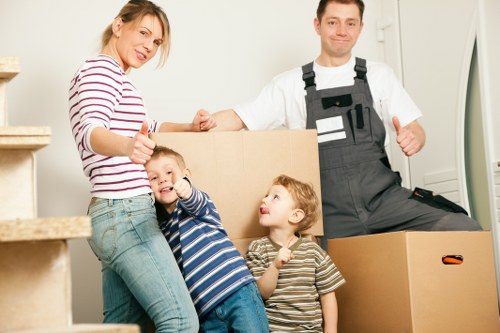 Removalist team packing a house in Nedlands